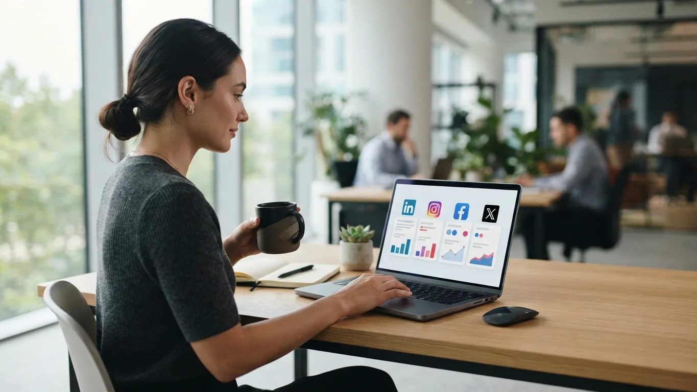 agent ia réseaux sociaux gérant plusieurs plateformes