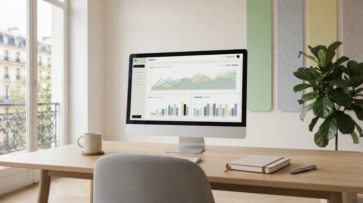 Tableau de bord de suivi SEO automatisé par un agent IA