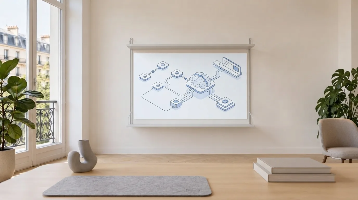 Architecture hybride no-code et agents IA pour PME